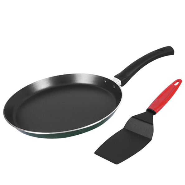 Praktische Antihaft-Crêpière – Perfekt für Pfannkuchen, Galettes und Baghrirs